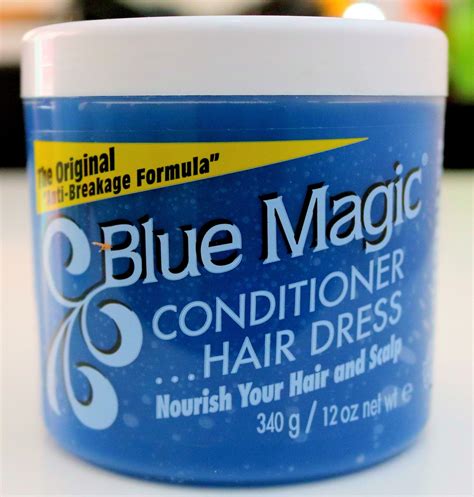 Blue magif conditionet hair drets